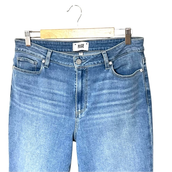 Paige Cindy Crop Straight Jeans Size 31 - Picture 6 of 14